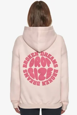 Frauen<Dropsize Broken Dreams Circle Hoodie Pink