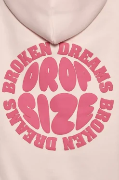 Frauen<Dropsize Broken Dreams Circle Hoodie Pink