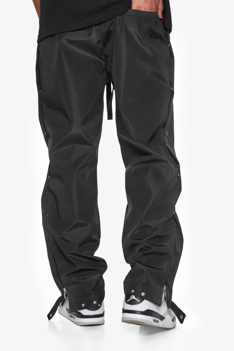 Jogging<Dropsize Button Track Pants Black