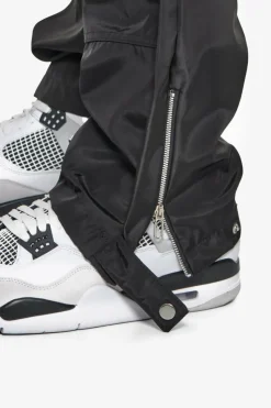 Jogging<Dropsize Button Track Pants Black