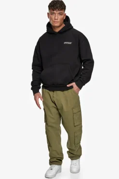 Cargos<Dropsize Double Pocket Cargo Pant Olive