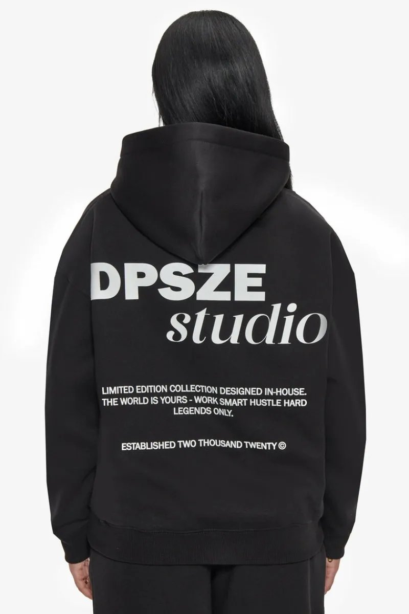 Frauen<Dropsize Dp Studio Hoodie Black