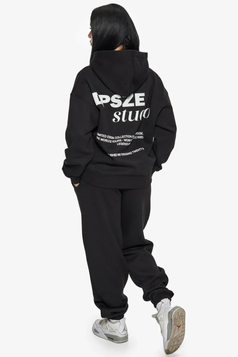 Frauen<Dropsize Dp Studio Hoodie Black