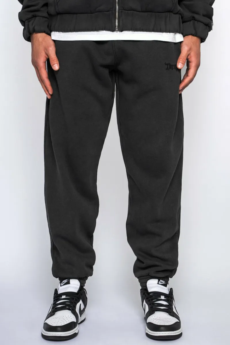 Jogging<Dropsize Embo V2 Jogger Acid Washed Black