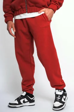 Jogging<Dropsize Embo V2 Jogger Washed Red