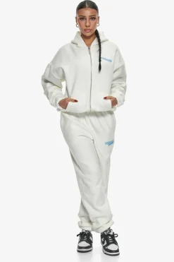 Frauen<Dropsize Essential Crew Sweat Jogger Cream White