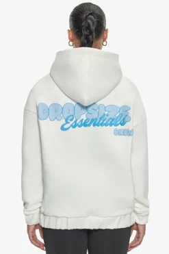 Frauen<Dropsize Essential Crew Zip Hoodie Cream White