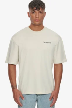 T-Shirt<Dropsize Heavy Backlogo T-Shirt Coconut Milk / Grey