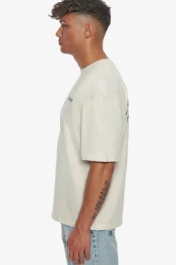 T-Shirt<Dropsize Heavy Backlogo T-Shirt Coconut Milk / Grey