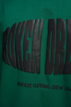 T-Shirt<Dropsize Heavy Broken Dreams T-Shirt Green