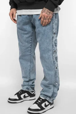 Jeans<Dropsize Heavy Button Jeans Light Blue