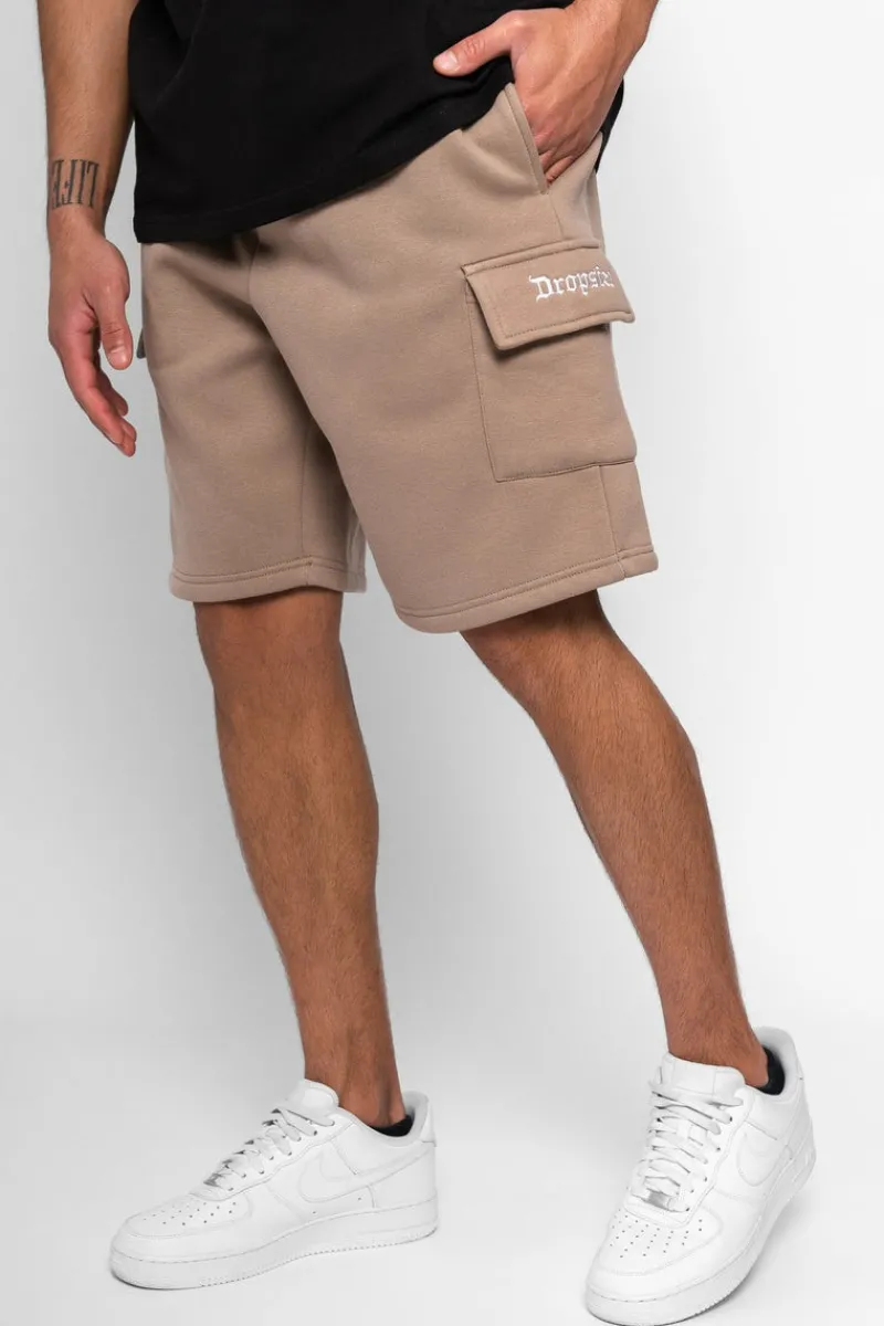 Shorts<Dropsize Heavy Cargo Sweat Short Silver Mink