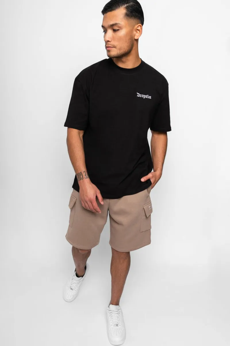 Shorts<Dropsize Heavy Cargo Sweat Short Silver Mink