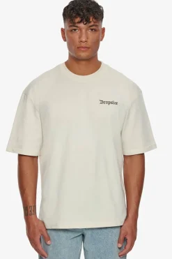 T-Shirt<Dropsize Heavy Crew Heart T-Shirt Coconut Milk