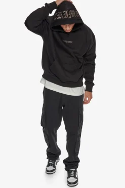 Hoodie<Dropsize Heavy Crime Hood Hoodie Black