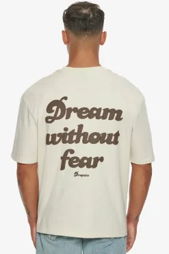 T-Shirt<Dropsize Heavy Dream Without Fear T-Shirt Coconut Milk