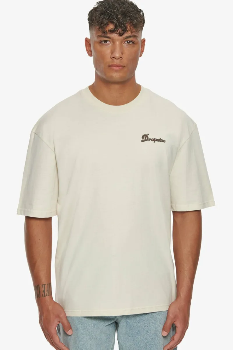 T-Shirt<Dropsize Heavy Dream Without Fear T-Shirt Coconut Milk