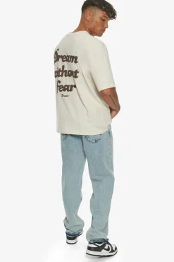 T-Shirt<Dropsize Heavy Dream Without Fear T-Shirt Coconut Milk