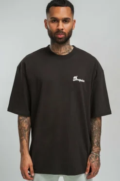 T-Shirt<Dropsize Heavy Dream Without Fear T-Shirt Washed Black
