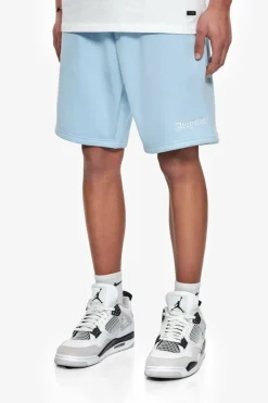 Shorts<Dropsize Heavy Embo Sweatshorts Baby Blue