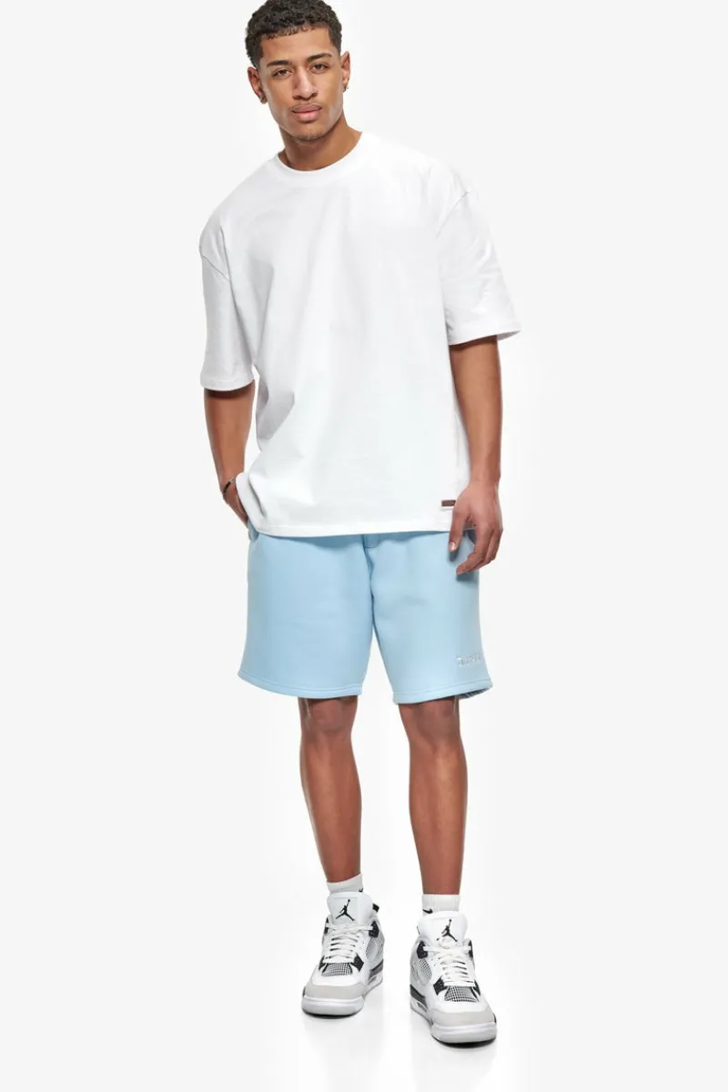 Shorts<Dropsize Heavy Embo Sweatshorts Baby Blue