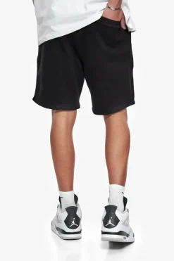 Shorts<Dropsize Heavy Embo Sweatshorts Black