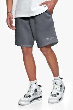 Shorts<Dropsize Heavy Embo Sweatshorts Light Grey