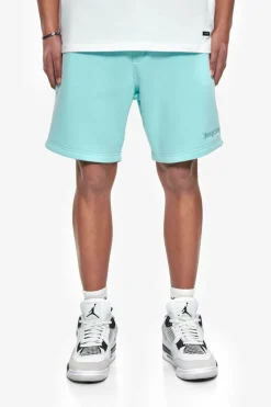 Shorts<Dropsize Heavy Embo Sweatshorts Turquoise