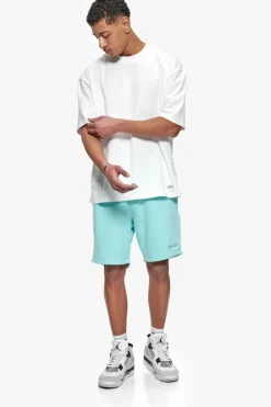 Shorts<Dropsize Heavy Embo Sweatshorts Turquoise