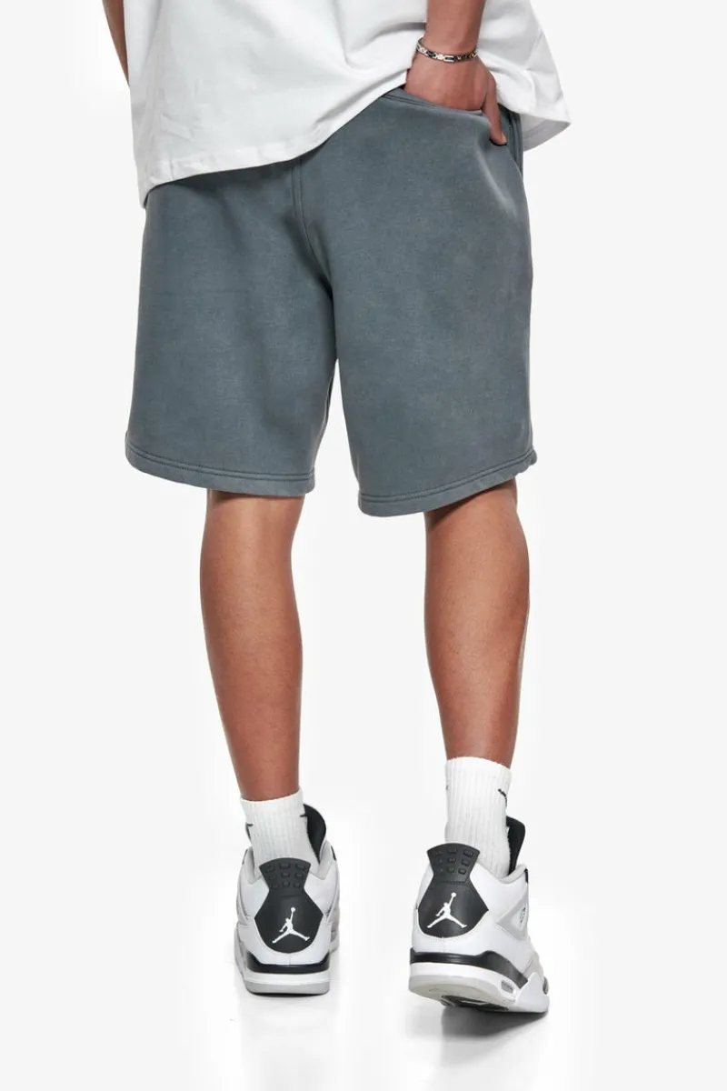 Shorts<Dropsize Heavy Embo Sweatshorts Washed Grey
