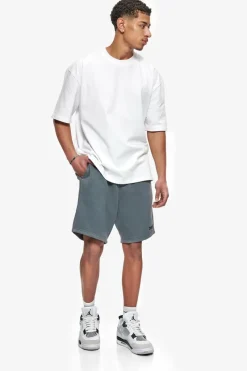 Shorts<Dropsize Heavy Embo Sweatshorts Washed Grey
