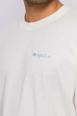 T-Shirt<Dropsize Heavy Embo T-Shirt Coconut Cream