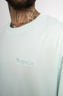 T-Shirt<Dropsize Heavy Embo T-Shirt Salt Air