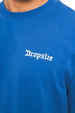 T-Shirt<Dropsize Heavy Embo T-Shirt Tint Blue