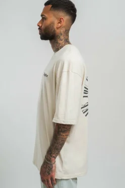 T-Shirt<Dropsize Heavy Fear Death T-Shirt Coconut Milk