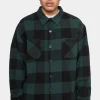 Jacken<Dropsize Heavy Flannel Jacket Black Green