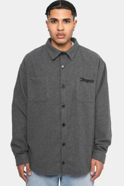 Jacken<Dropsize Heavy Flannel Jacket Grey
