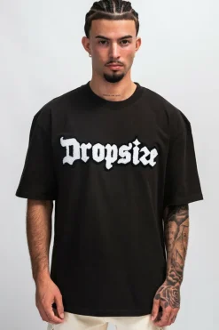 T-Shirt<Dropsize Heavy Frottee Embo T-Shirt