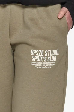 Frauen<Dropsize Heavy Ladies Sportsclub Jogger Khaki