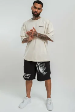 Shorts<Dropsize Heavy Legends Sweat Short Washed Black