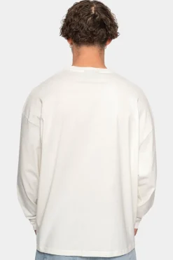Sweater<Dropsize Heavy Longsleeve Cream White