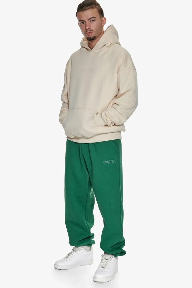 Jogging<Dropsize Heavy Loose Fit Jogger Washed Green
