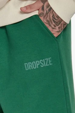 Jogging<Dropsize Heavy Loose Fit Jogger Washed Green