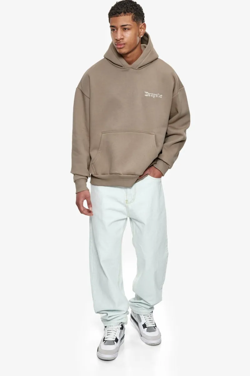 Hoodie<Dropsize Heavy Oversize Art Studios Hoodie Simply Taupe