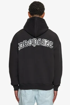 Hoodie<Dropsize Heavy Oversize Backlogo Hoodie Black