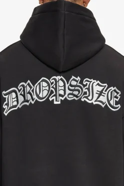 Hoodie<Dropsize Heavy Oversize Backlogo Hoodie Black