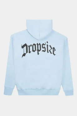 Hoodie<Dropsize Heavy Oversize Backprint Hoodie Baby Blue