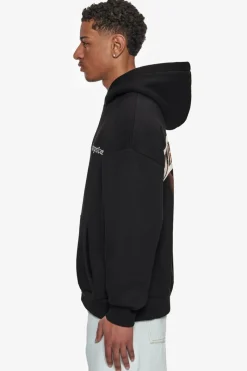 Hoodie<Dropsize Heavy Oversize Best Place To Live Hoodie Black/Orange