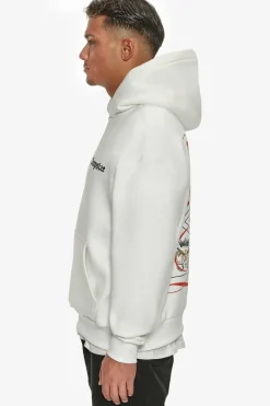 Hoodie<Dropsize Heavy Oversize Big Logo Hoodie Cream White