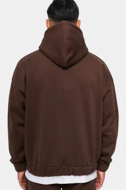 Zipper<Dropsize Heavy Oversize Blank Zip Hoodie Shopping Bag